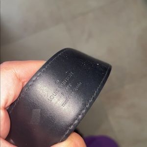 Used Louis Vuitton belt with box